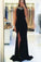 2021 Sexy Open Back Prom Dresses Scoop Chiffon With Beads And Slit
